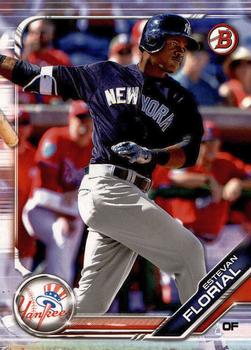 2019 Bowman Prospects Estevan Florial #BP-74 New York Yankees