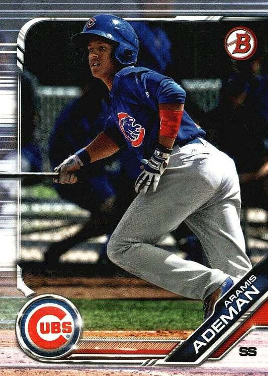 2019 Bowman Prospects Aramis Ademan #BP-84 Chicago Cubs