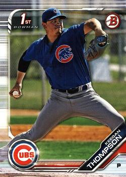2019 Bowman Prospects Keegan Thompson #BP-90 Chicago Cubs