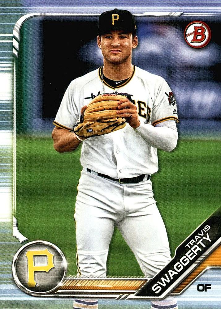 2019 Bowman Prospects Travis Swaggerty #BP-93 Pittsburgh Pirates