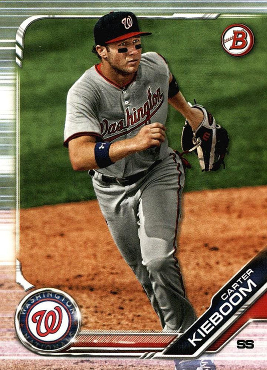 2019 Bowman Prospects Carter Kieboom #BP-98 Washington Nationals