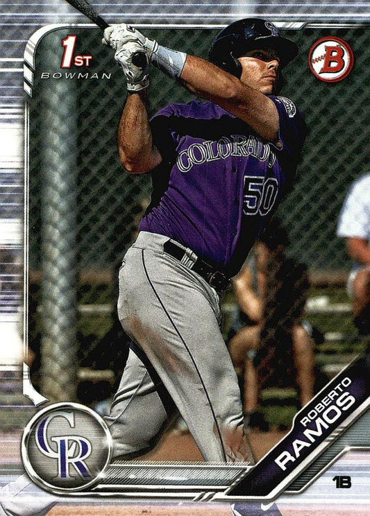 2019 Bowman Prospects Roberto Ramos #BP-145 Colorado Rockies