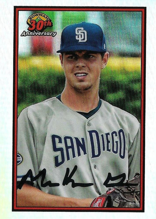 2019 Bowman 30th Anniversary Refractor MacKenzie Gore B30-MG San Diego Padres