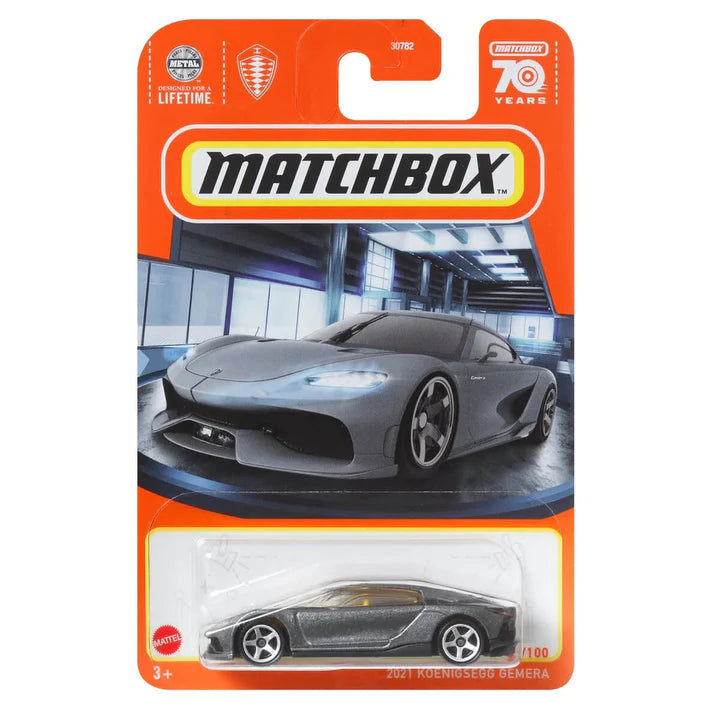 2023 Matchbox Mainline Cars 70 Years - Assorted Style to Choose - walk-of-famesports