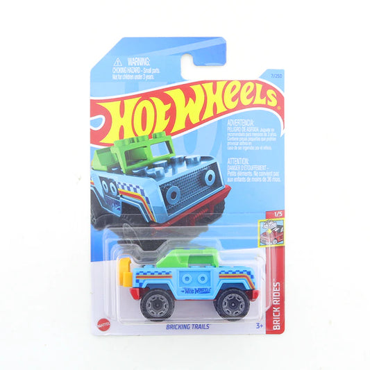 Hot Wheels Bricking Trails Brick Rides 1/5 7/250 - Assorted