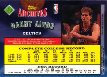1992-93 Topps Archives Danny Ainge  #13 Boston Celtics