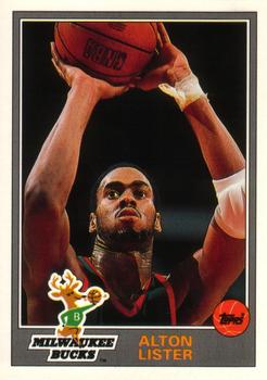 1992-93 Topps Archives Alton Lister  #17 Milwaukee Bucks