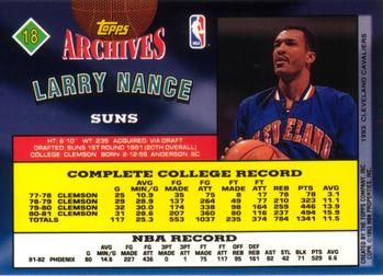 1992-93 Topps Archives Larry Nance  #18 Phoenix Suns