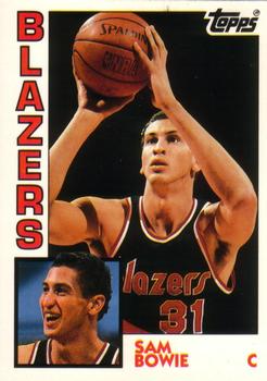 1992-93 Topps Archives Sam Bowie  #45 Portland Trail Blazers
