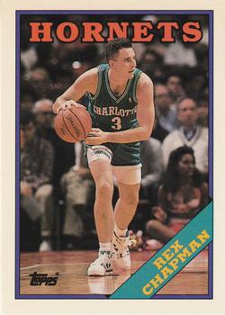 1992-93 Topps Archives Rex Chapman  #102 Charlotte Hornets