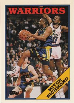 1992-93 Topps Archives Mitch RichmondËœUER  #109 Golden State Warriors