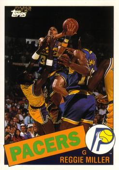 1992-93 Topps Archives Reggie MillerËœUER  #67 Indiana Pacers