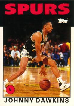 1992-93 Topps Archives Johnny Dawkins  #79 San Antonio Spurs