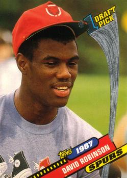 1992-93 Topps Archives David Robinson DPK #7 San Antonio Spurs