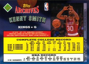 1992-93 Topps Archives Kenny Smith  #99 Sacramento Kings