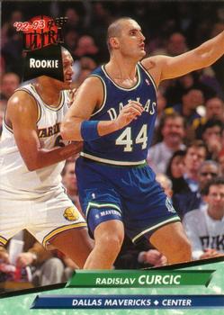 1992-93 Fleer Ultra Radislav Curcic RC #246 Dallas Mavericks