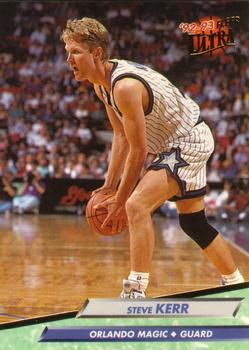 1992-93 Fleer Ultra Steve Kerr  #326 Orlando Magic