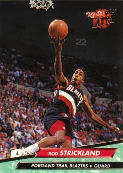 1992-93 Fleer Ultra Rod Strickland  #346 Portland Trail Blazers