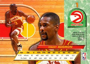 1992-93 Fleer Ultra Stacey Augmon #1 Atlanta Hawks