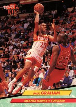 1992-93 Fleer Ultra Paul Graham #3 Atlanta Hawks