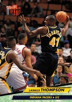 1992-93 Fleer Ultra LaSalle Thompson #81 Indiana Pacers