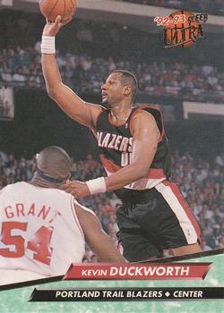 1992-93 Fleer Ultra Kevin Duckworth #150 Portland Trail Blazers