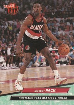 1992-93 Fleer Ultra Robert Pack #152 Portland Trail Blazers
