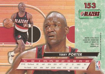 1992-93 Fleer Ultra Terry Porter #153 Portland Trail Blazers