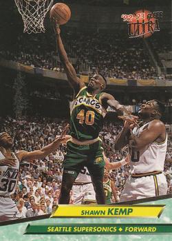 1992-93 Fleer Ultra Shawn Kemp #172 Seattle SuperSonics