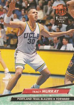 1992-93 Fleer Ultra Tracy Murray DPK, RC #197 Portland Trail Blazers