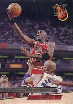 1993-94 Fleer Ultra Michael Jordan #30 Chicago Bulls