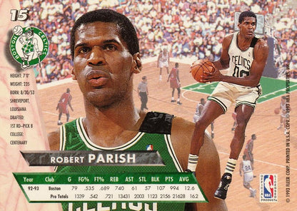 1993-94 Fleer Ultra Robert Parish #15 Boston Celtics