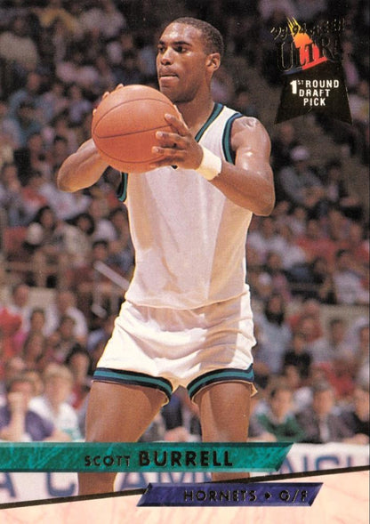 1993-94 Fleer Ultra Scott Burrell DPK,RC #17 Charlotte Hornets