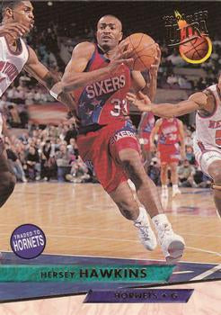 1993-94 Fleer Ultra Hersey Hawkins #20 Charlotte Hornets