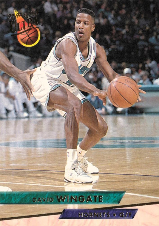 1993-94 Fleer Ultra David Wingate #25 Charlotte Hornets