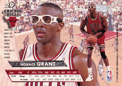 1993-94 Fleer Ultra Horace Grant #29 Chicago Bulls