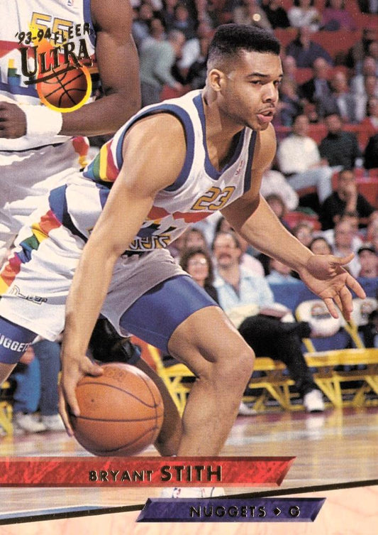 1993-94 Fleer Ultra Bryant Stith #53 Denver Nuggets