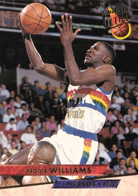 1993-94 Fleer Ultra Reggie Williams #54 Denver Nuggets