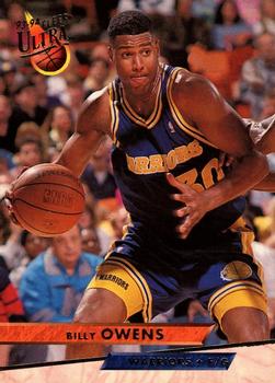 1993-94 Fleer Ultra Billy Owens #69 Golden State Warriors