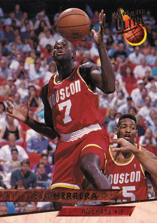 1993-94 Fleer Ultra Carl Herrera #73 Houston Rockets