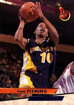 1993-94 Fleer Ultra Vern Fleming #80 Indiana Pacers