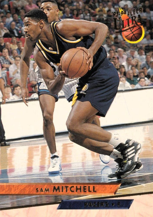 1993-94 Fleer Ultra Sam Mitchell #82 Indiana Pacers