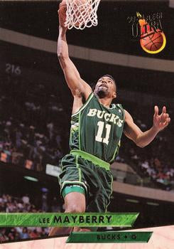 1993-94 Fleer Ultra Lee Mayberry #110 Milwaukee Bucks