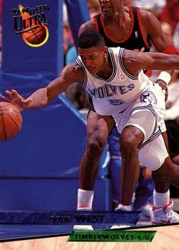 1993-94 Fleer Ultra Doug West #116 Minnesota Timberwolves