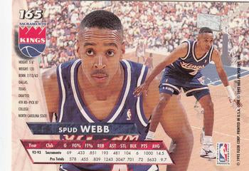 1993-94 Fleer Ultra Spud Webb #165 Sacramento Kings