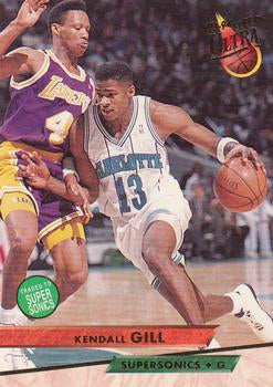 1993-94 Fleer Ultra Kendall Gill #176 Seattle SuperSonics