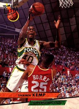 1993-94 Fleer Ultra Shawn Kemp #178 Seattle SuperSonics
