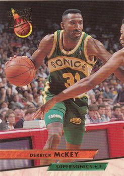 1993-94 Fleer Ultra Derrick McKey #179 Seattle SuperSonics