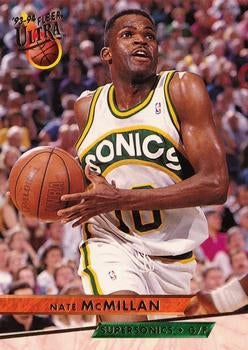 1993-94 Fleer Ultra Nate McMillan #180 Seattle SuperSonics