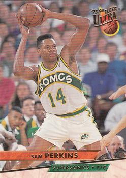 1993-94 Fleer Ultra Sam Perkins #182 Seattle SuperSonics